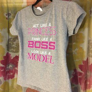 Princess, Boss, Model T-shirt